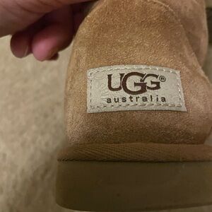 Ugg Classic Short Boots Chestnut Brown Tan US 6 GUC